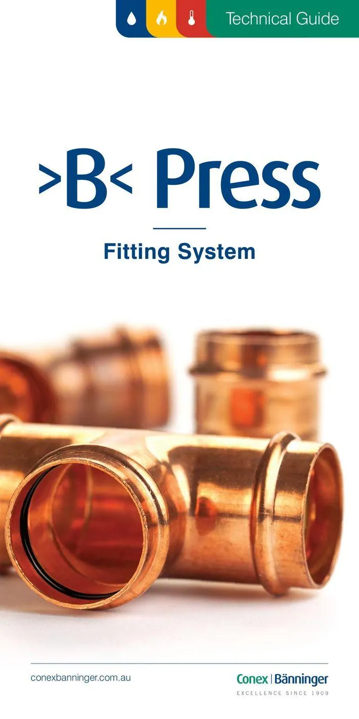 >B< Press Fitting System - Catalogue valid from 24 May to 24 May 2025 - page 1