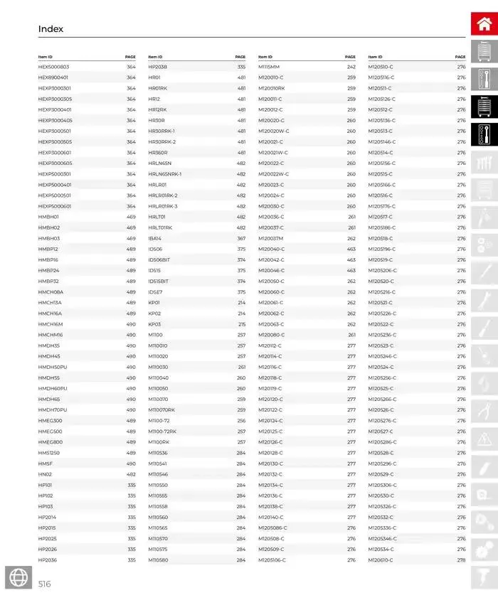 Product Catalogue - Catalogue valid from 28 March to 31 December 2025 - page 517