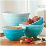 Pandex Ombre Mixing Bowls With Lids 4 Piece Set