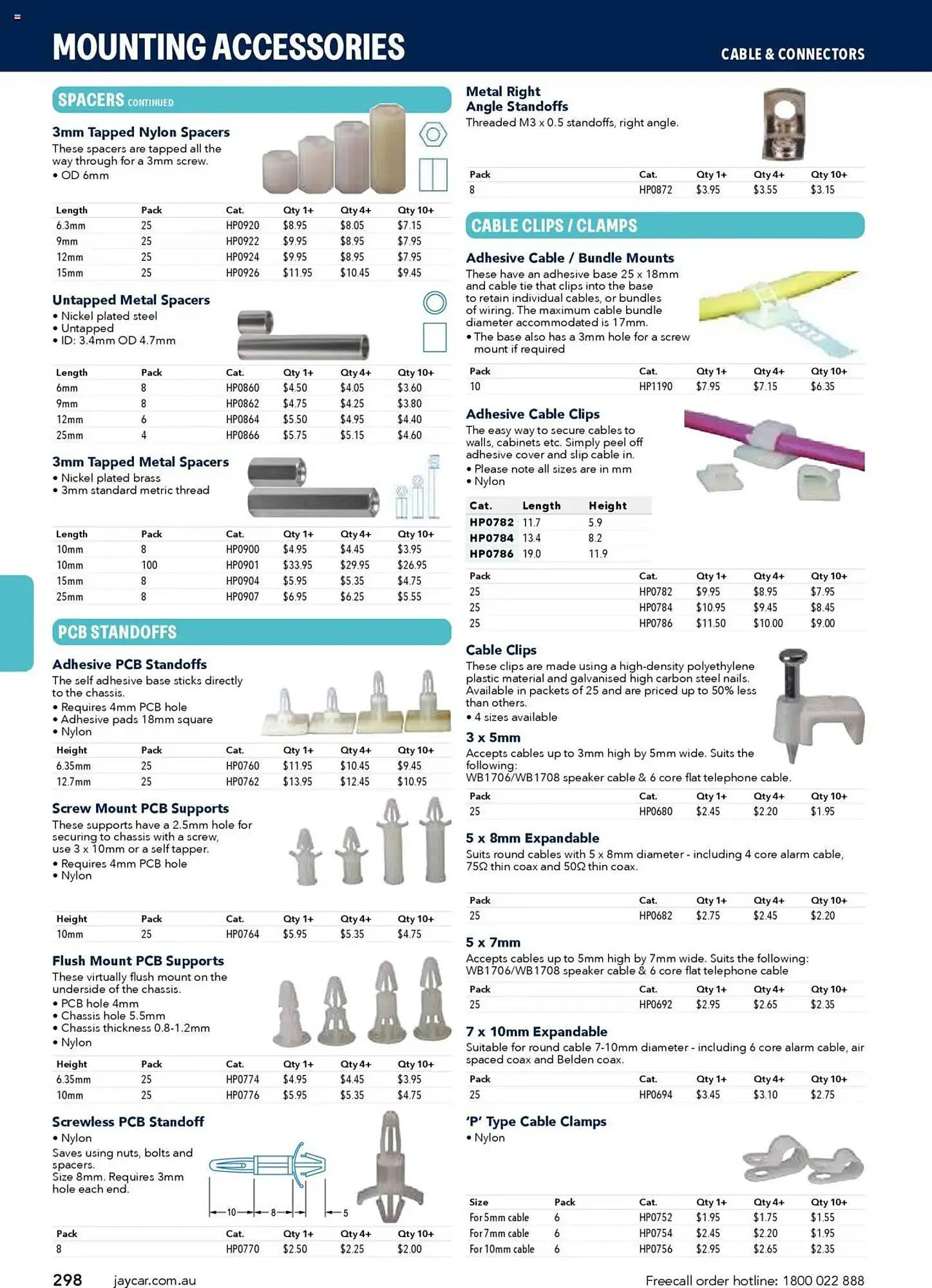 Jaycar Electronics catalogue - Catalogue valid from 8 July to 9 July 2026 - page 298