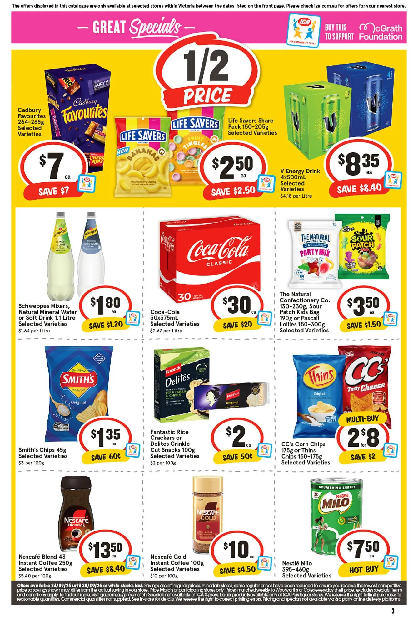 IGA catalogue - Catalogue valid from 24 September to 30 September 2025 - page 4