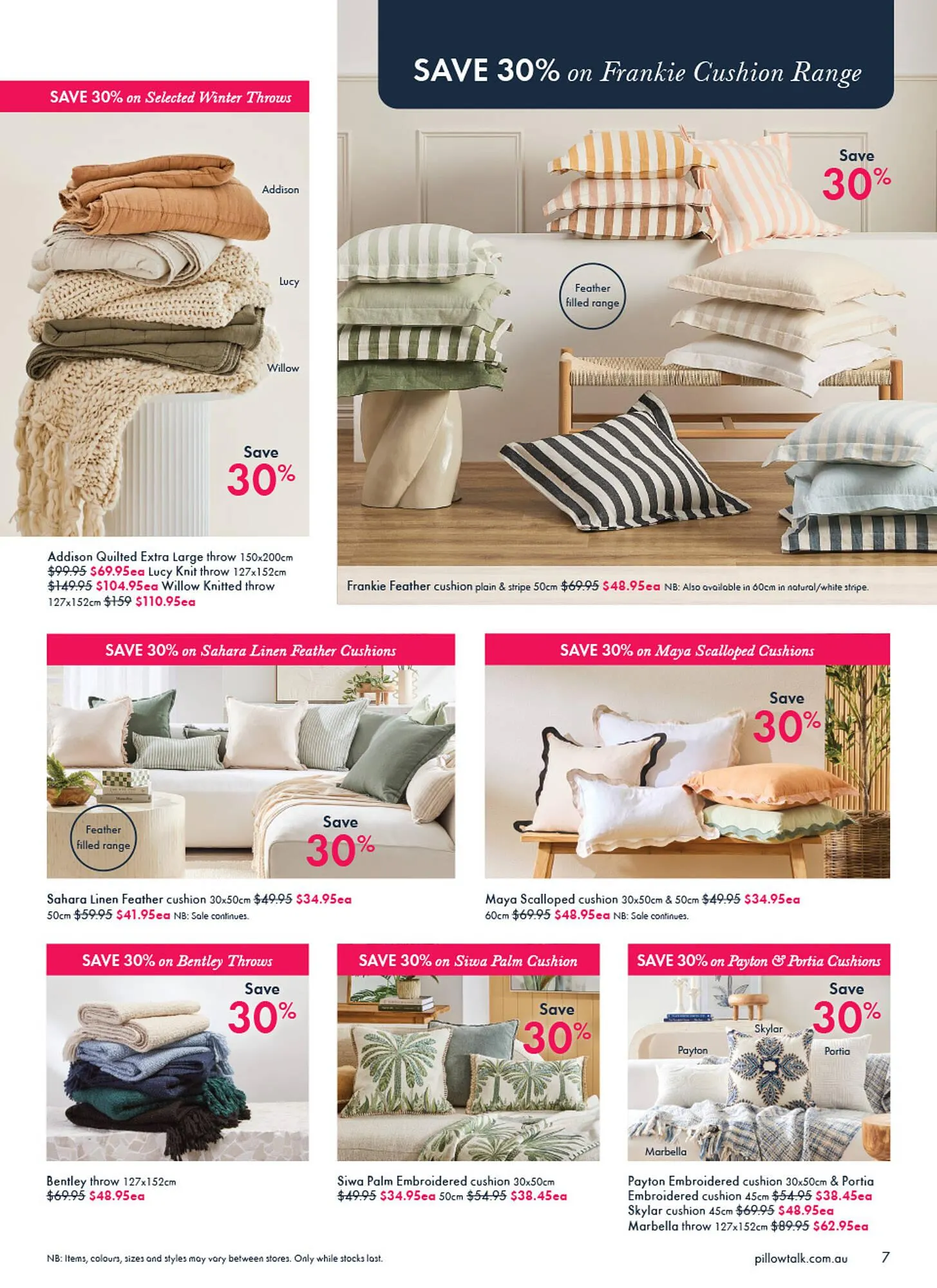 Pillow Talk catalogue - Catalogue valid from 30 June to 13 July 2025 - page 7