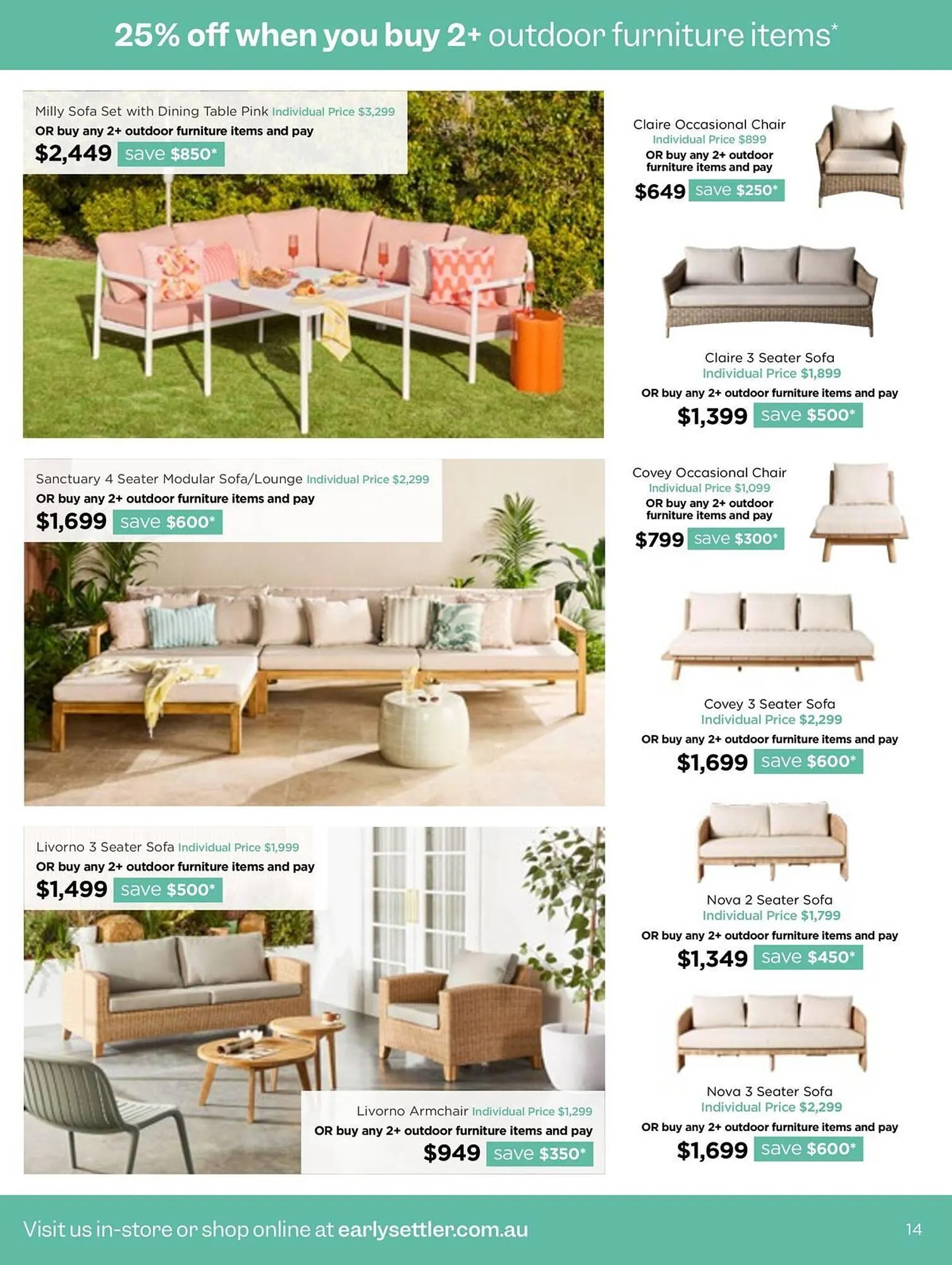 Early Settler catalogue - Catalogue valid from 21 August to 7 September 2025 - page 14
