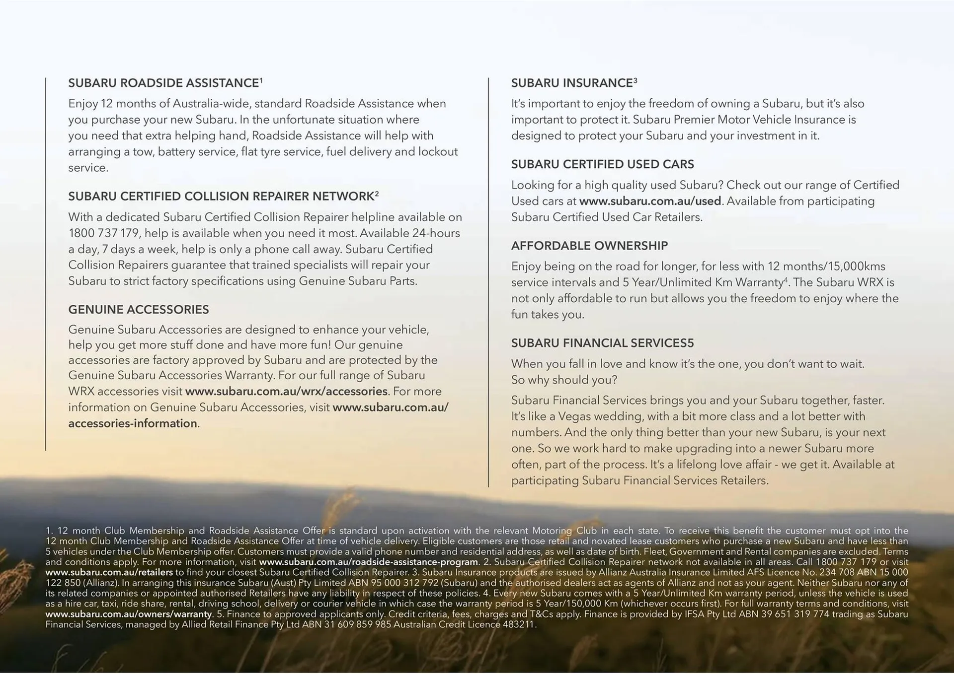 Subaru catalogue - Catalogue valid from 20 June to 20 June 2026 - page 55