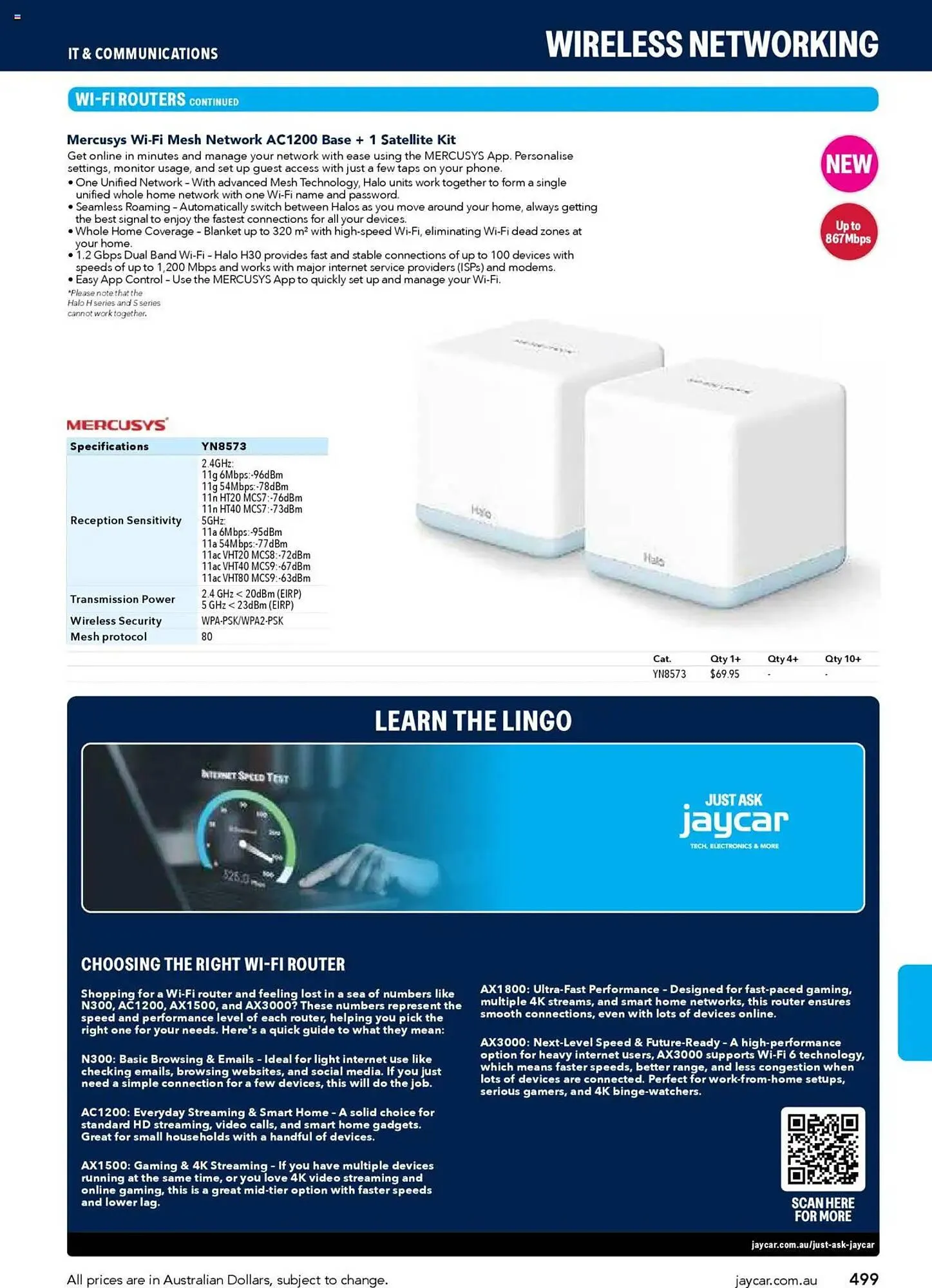 Jaycar Electronics catalogue - Catalogue valid from 8 July to 9 July 2026 - page 499