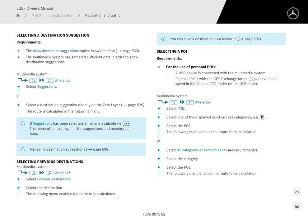 EQE Sedan - Catalogue valid from 11 September to 11 September 2025 - page 582