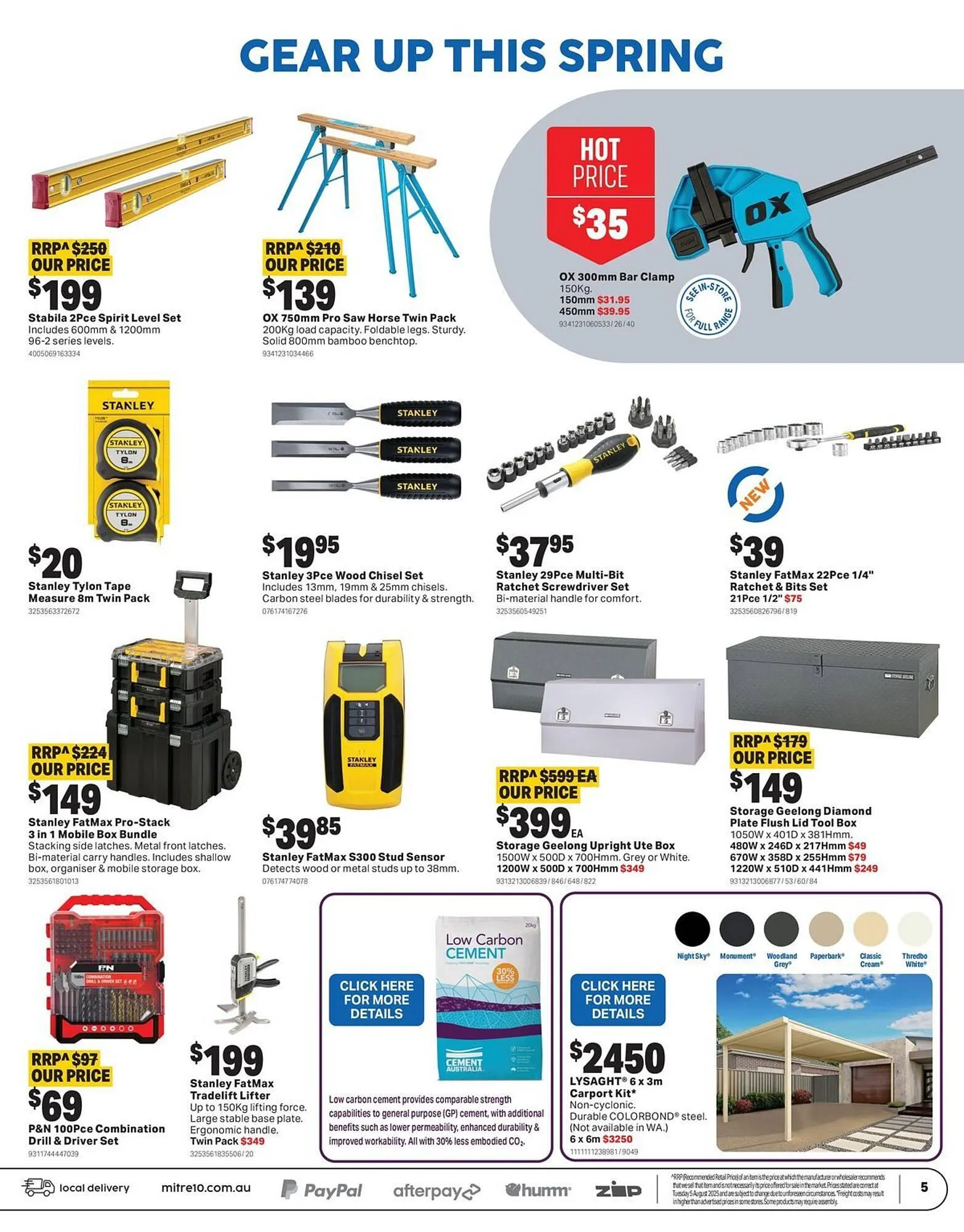 Mitre 10 catalogue - Catalogue valid from 10 September to 28 September 2025 - page 5