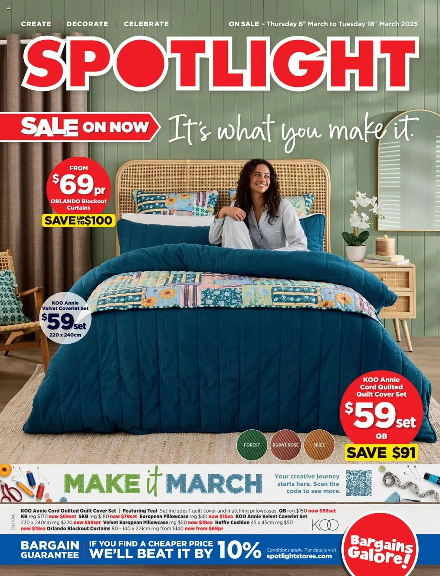 Spotlight catalogue - Catalogue valid from 6 March to 18 March 2025 - page 1