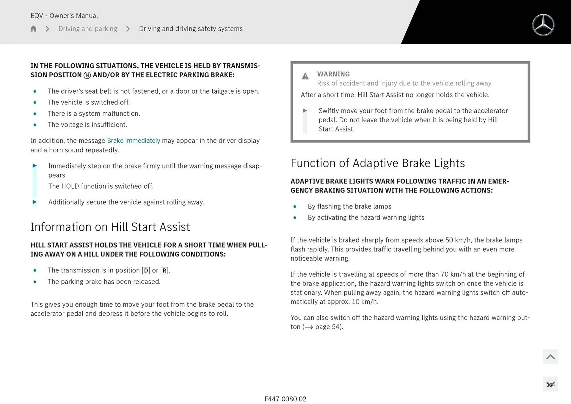 Mercedes-Benz catalogue - Catalogue valid from 11 September to 11 September 2025 - page 364