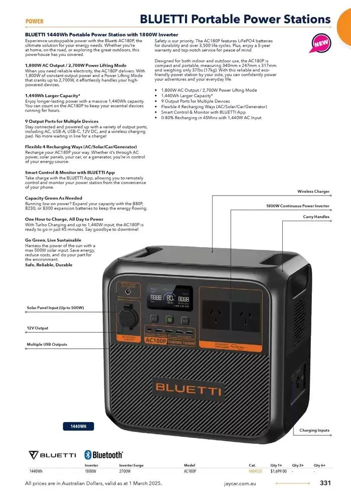Celebrating 40 Years In Electronics - Catalogue valid from 4 March to 31 March 2025 - page 331