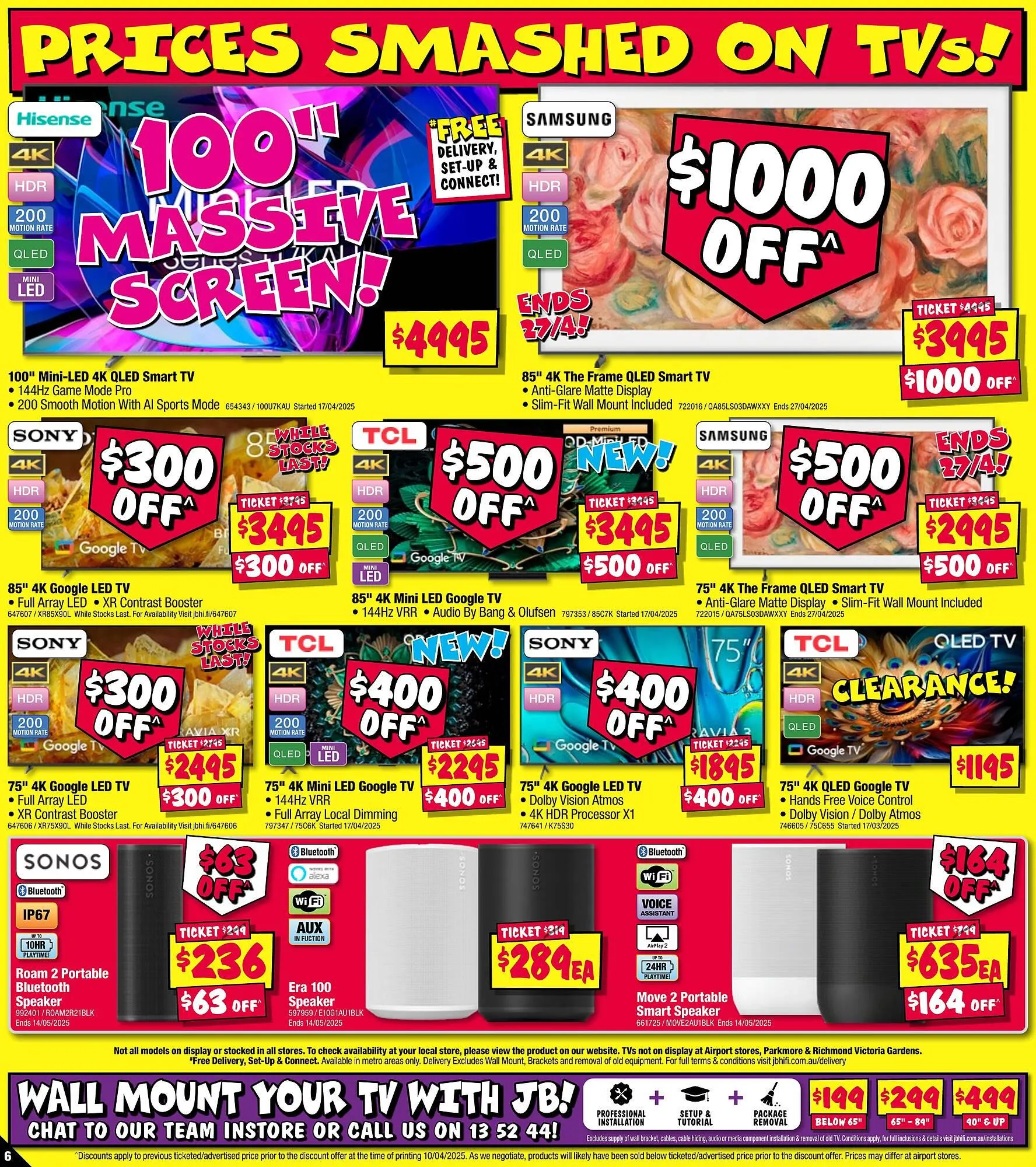 JB Hi-Fi catalogue - Catalogue valid from 24 April to 30 April 2025 - page 6