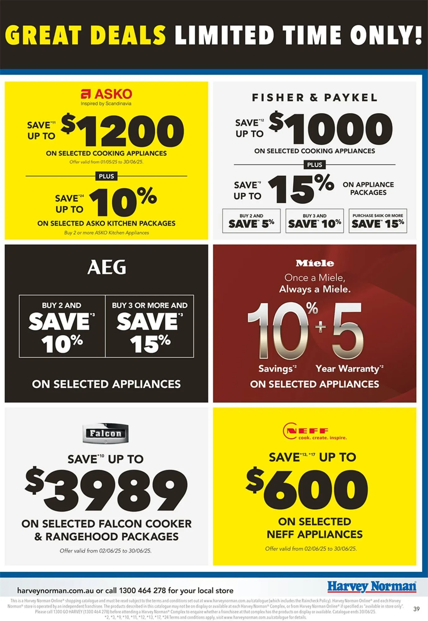 Harvey Norman catalogue - Catalogue valid from 19 June to 30 June 2025 - page 39