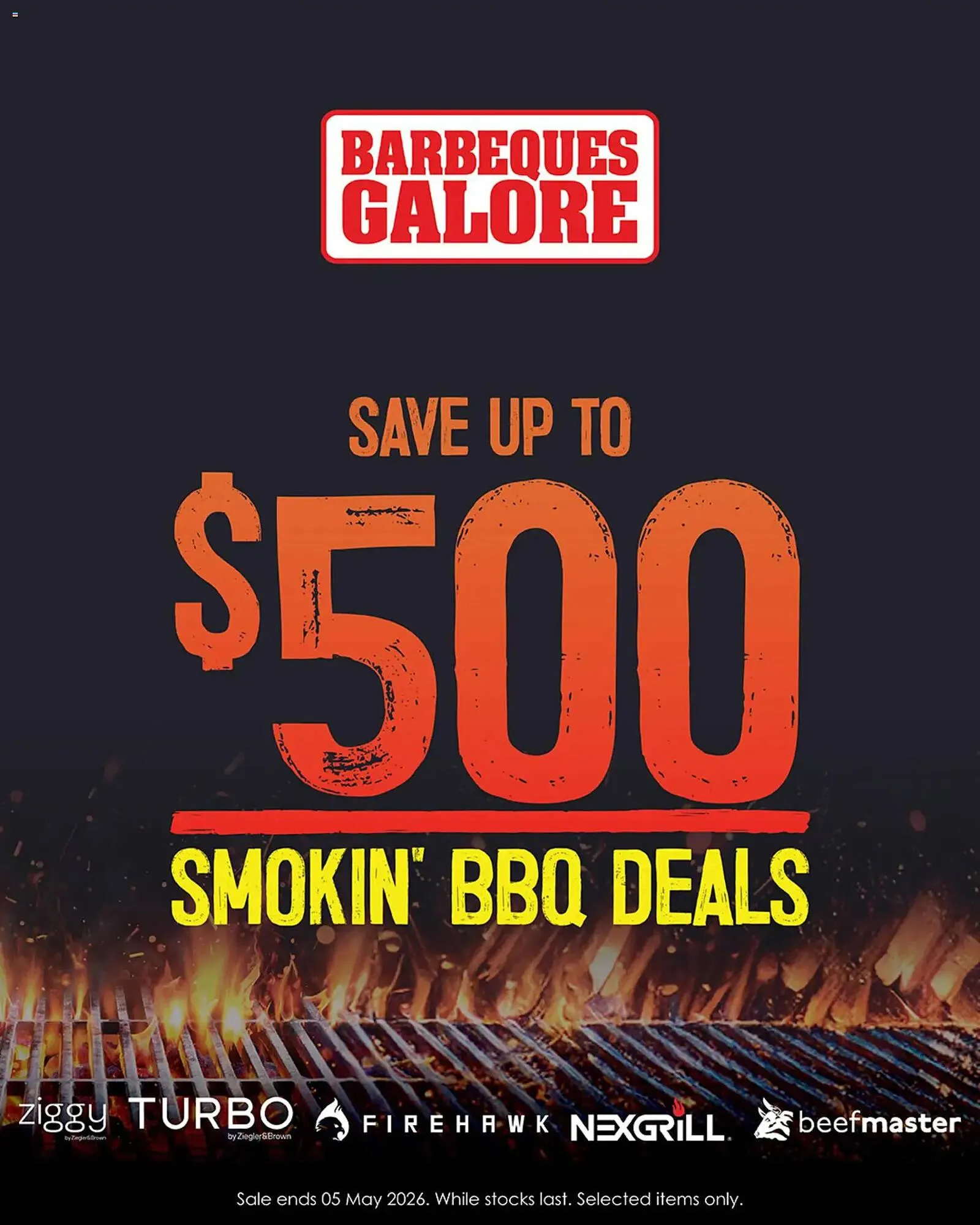 Barbeques Galore catalogue - Catalogue valid from 21 April to 5 May 2026 - page 1