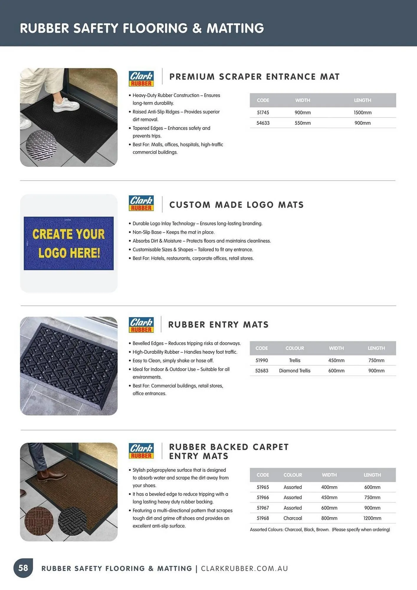 Clark Rubber catalogue - Catalogue valid from 1 January to 31 January 2026 - page 58