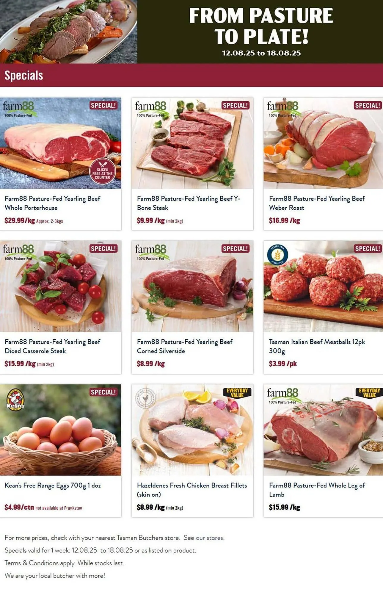Tasman Butchers catalogue - 1