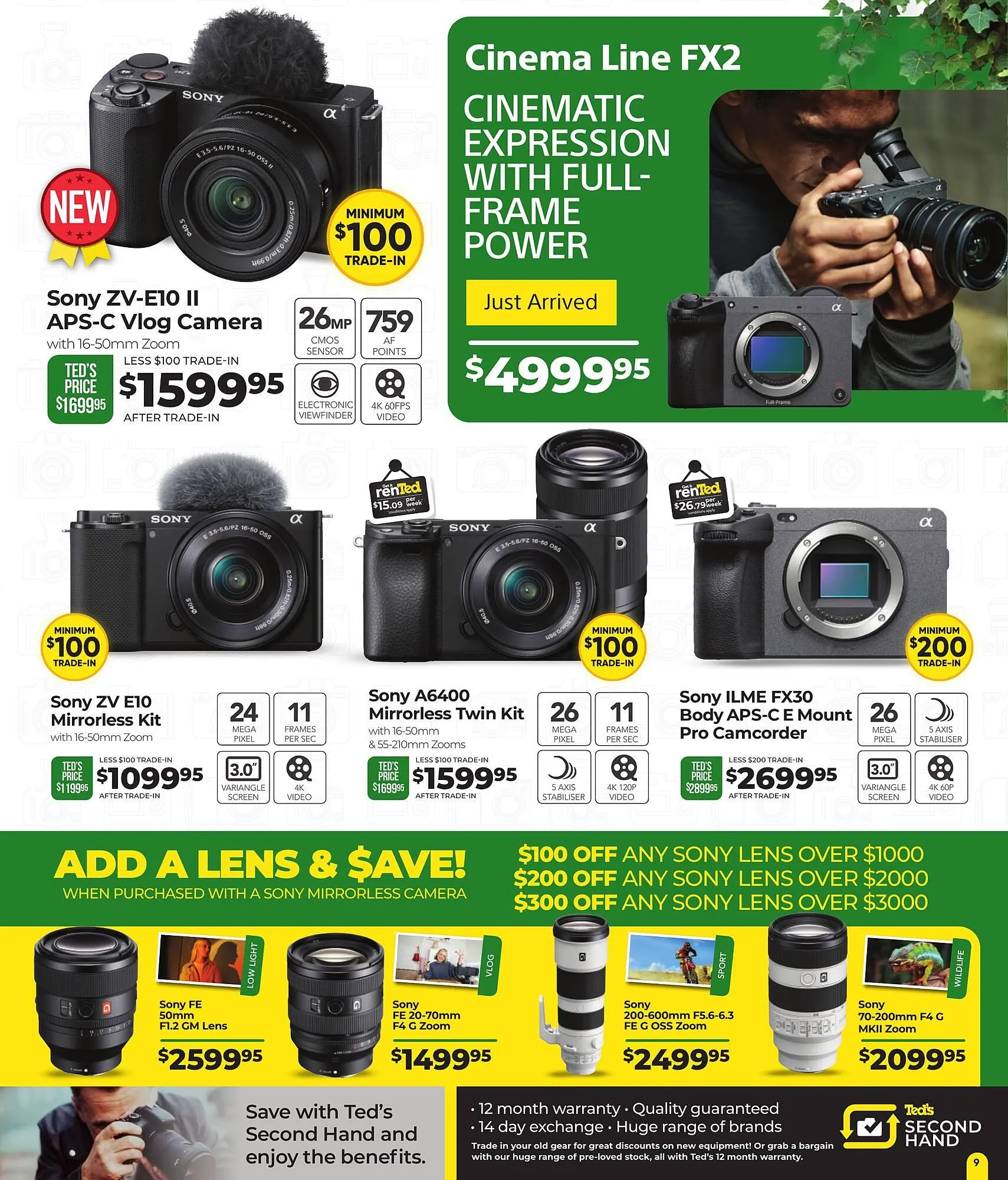 Teds Cameras catalogue - Catalogue valid from 1 September to 30 September 2025 - page 9