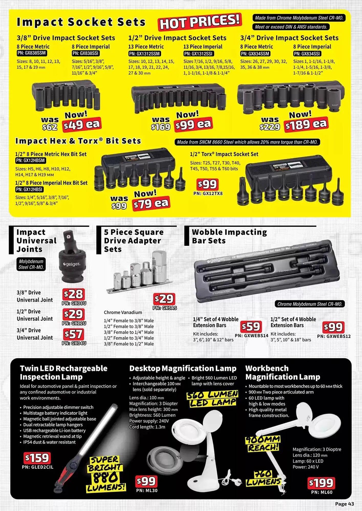 Kincrome catalogue - Catalogue valid from 14 April to 30 June 2025 - page 43