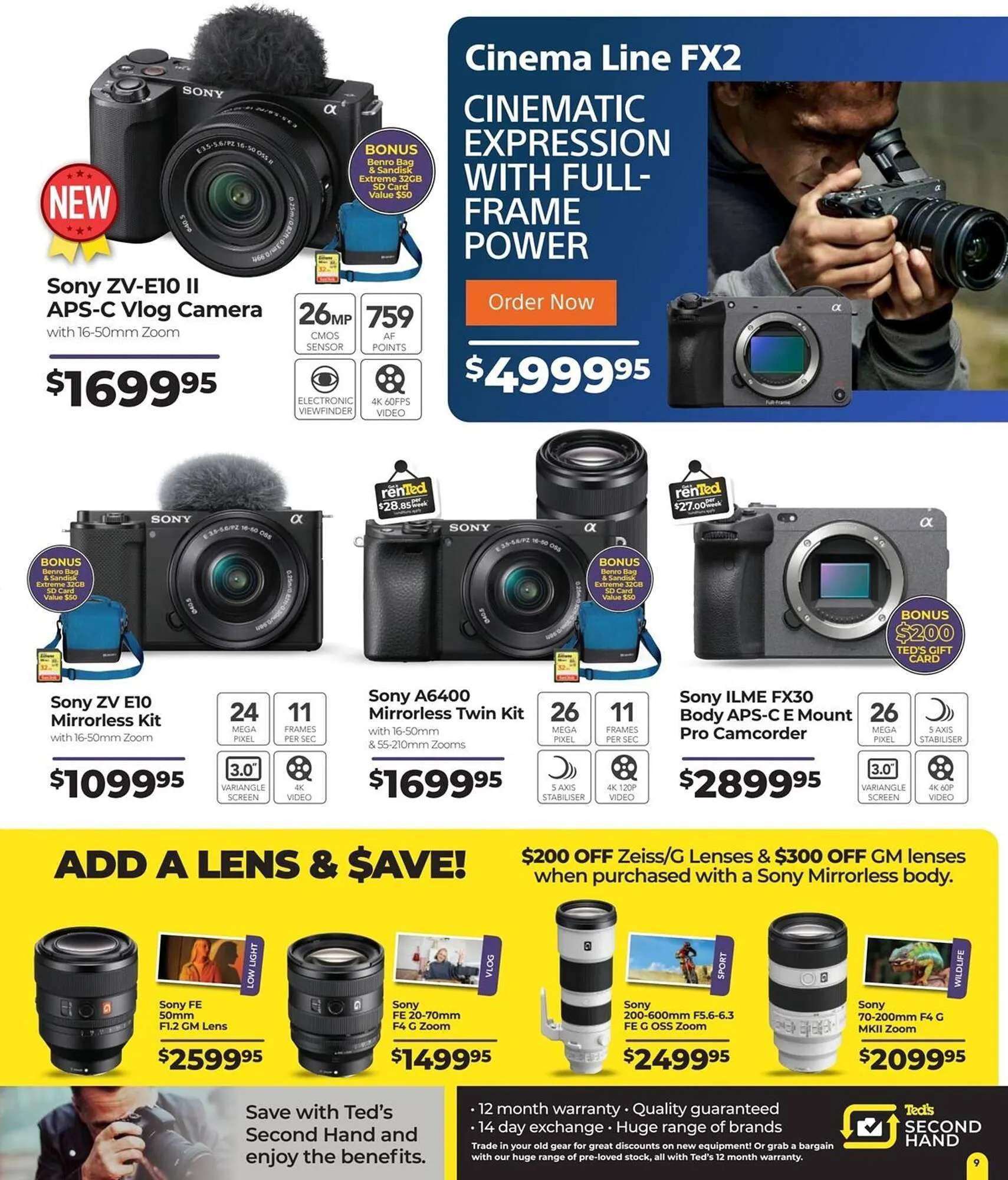 Teds Cameras catalogue - Catalogue valid from 9 July to 3 August 2025 - page 9