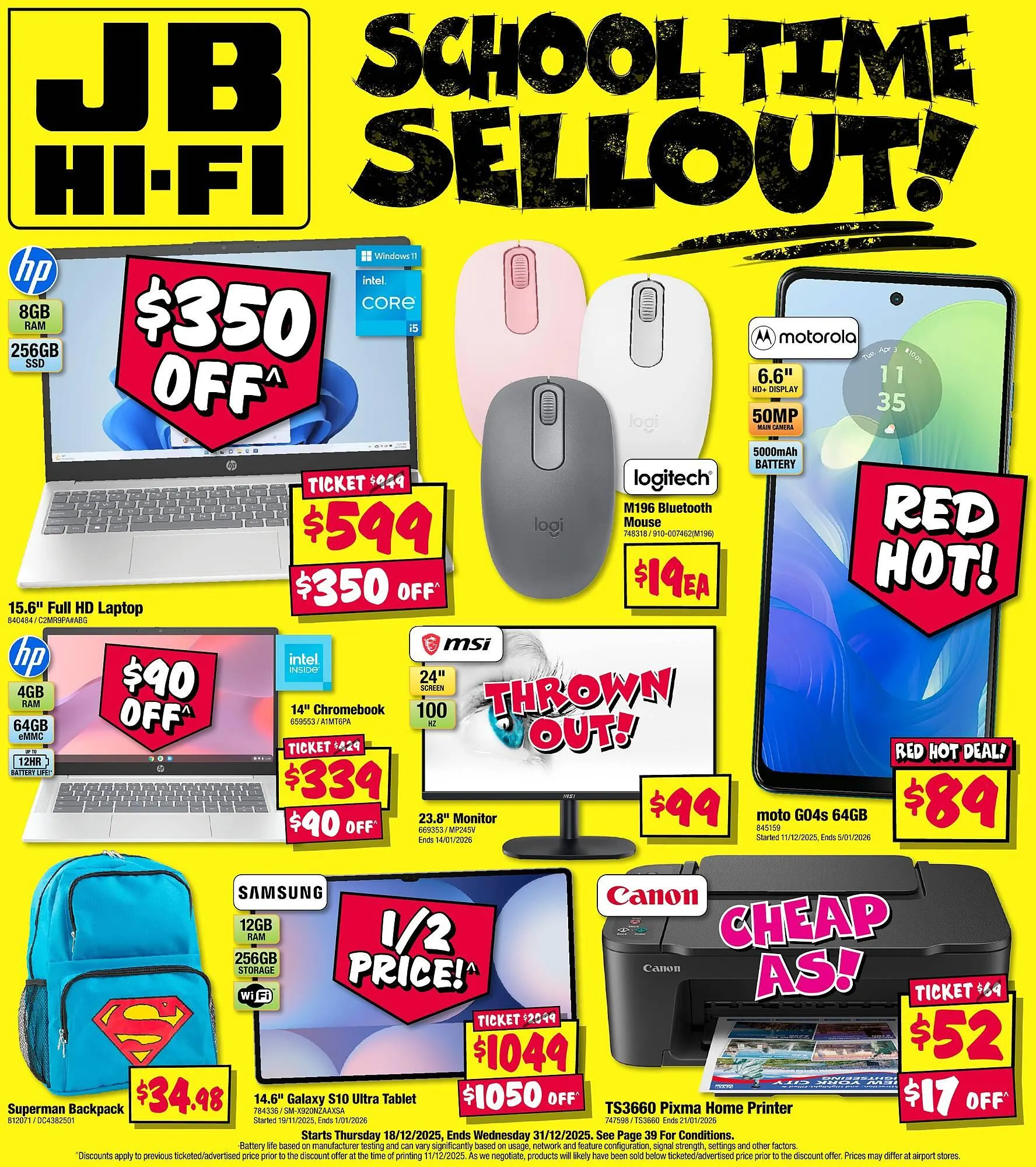 JB Hi-Fi catalogue - Catalogue valid from 18 December to 31 December 2025 - page 1