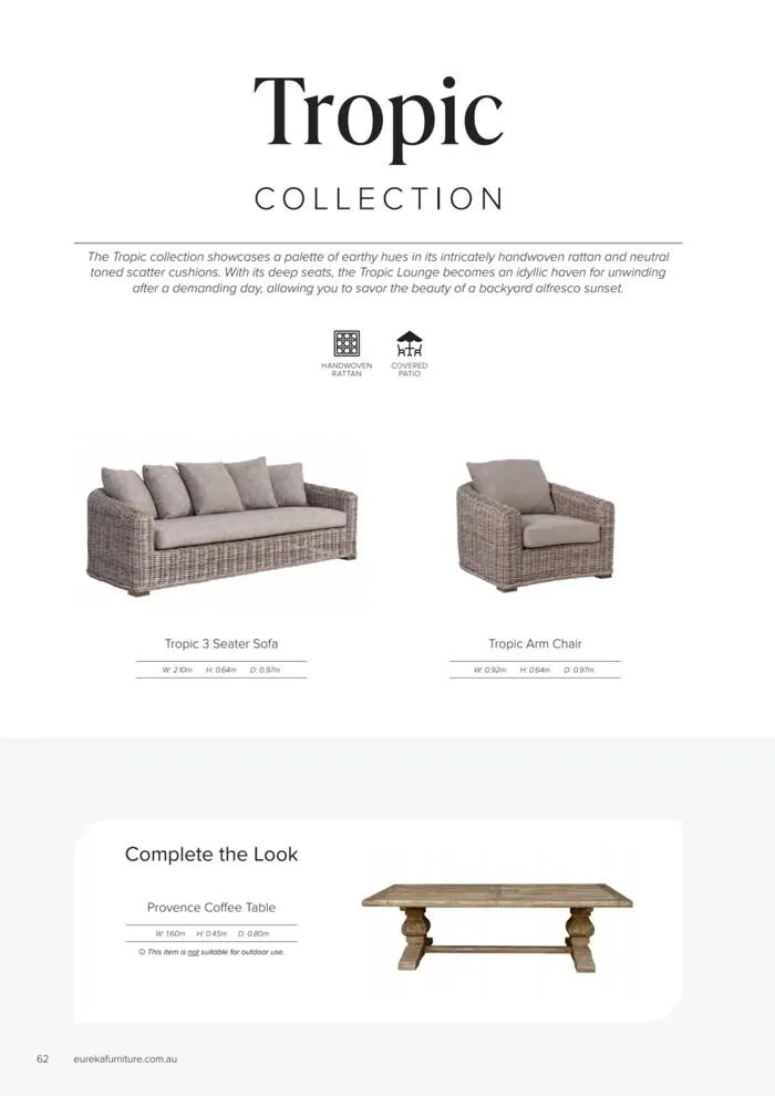 Outdoor & Patio - Catalogue valid from 16 October to 31 January 2025 - page 62