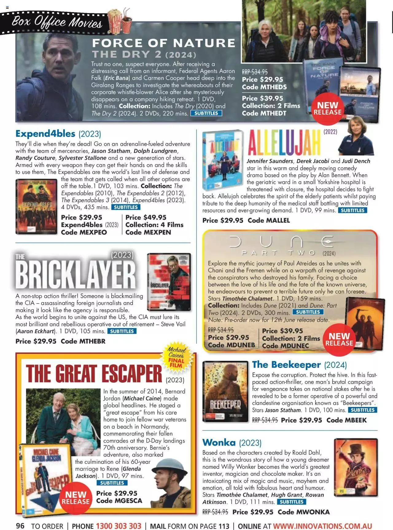 Innovations Catalogue Winter Essentials 2024 - Catalogue valid from 29 May to 31 December 2024 - page 96
