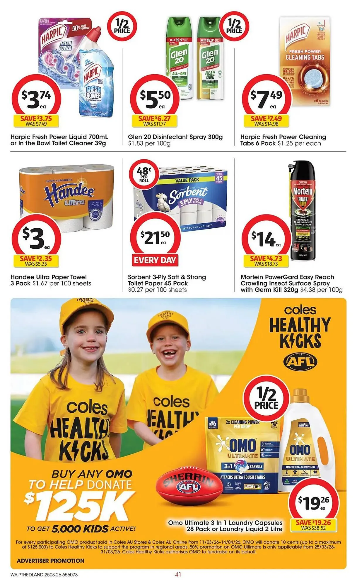 Coles catalogue - Catalogue valid from 25 March to 31 March 2026 - page 41