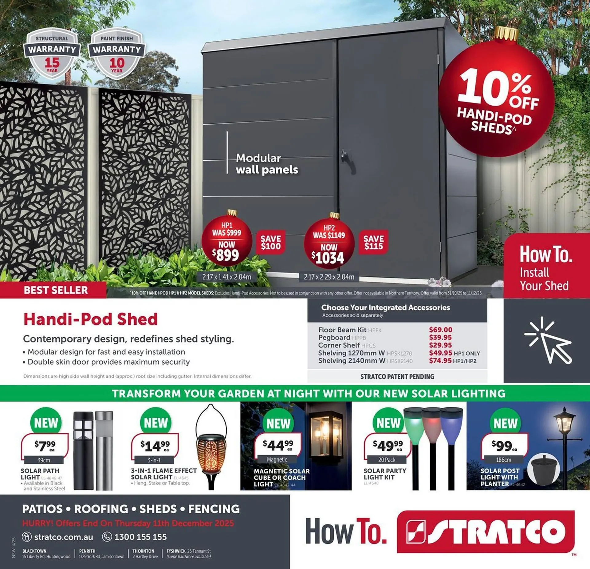 Stratco catalogue - Catalogue valid from 31 October to 11 December 2025 - page 12