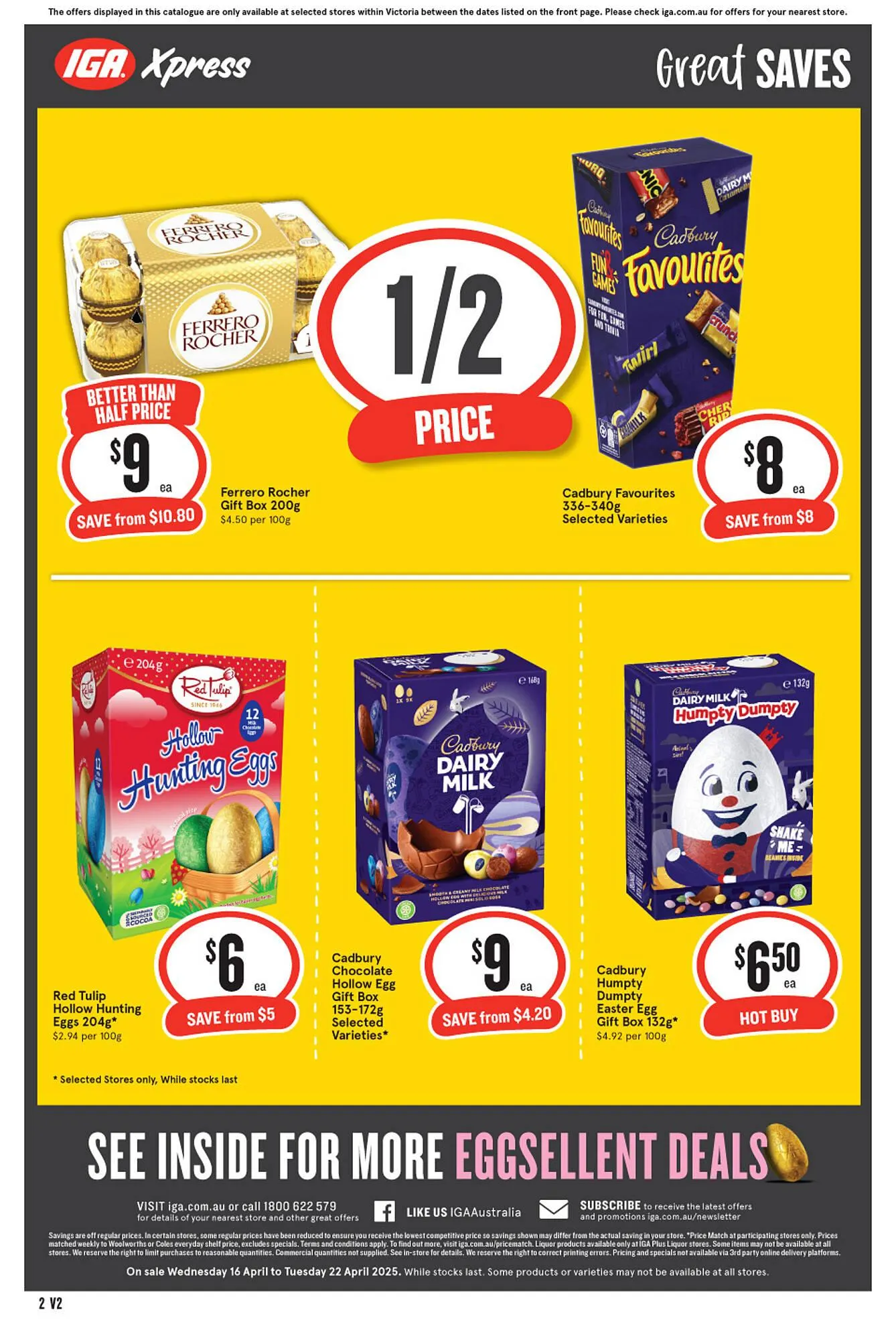 IGA catalogue - Catalogue valid from 16 April to 22 April 2025 - page 3