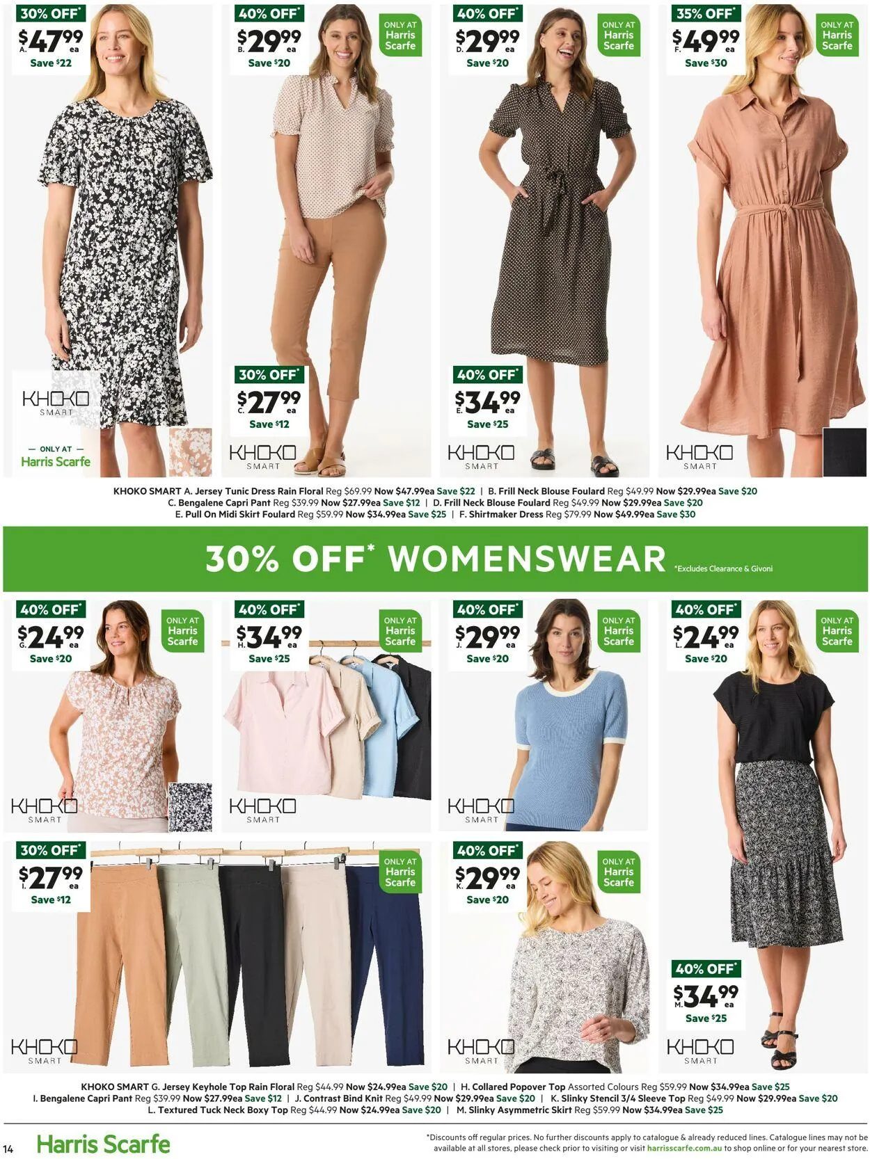 Harris Scarfe Current catalogue - Catalogue valid from 20 September to 12 October 2025 - page 14