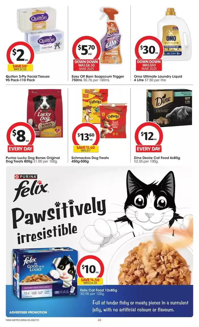 Great Value. Hands Down - 9th April - Catalogue valid from 9 April to 15 April 2025 - page 43