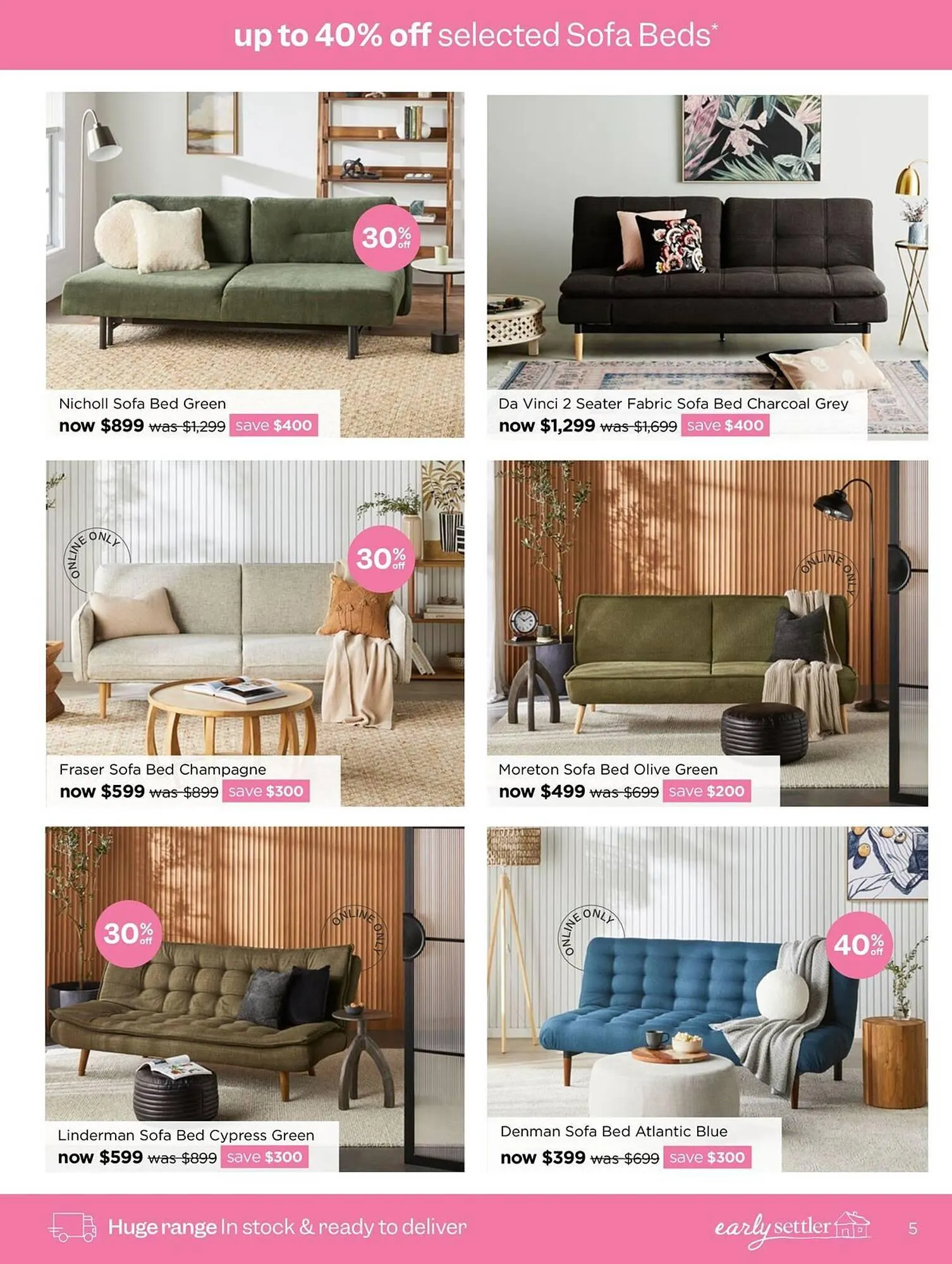 Early Settler catalogue - Catalogue valid from 23 February to 22 March 2026 - page 5