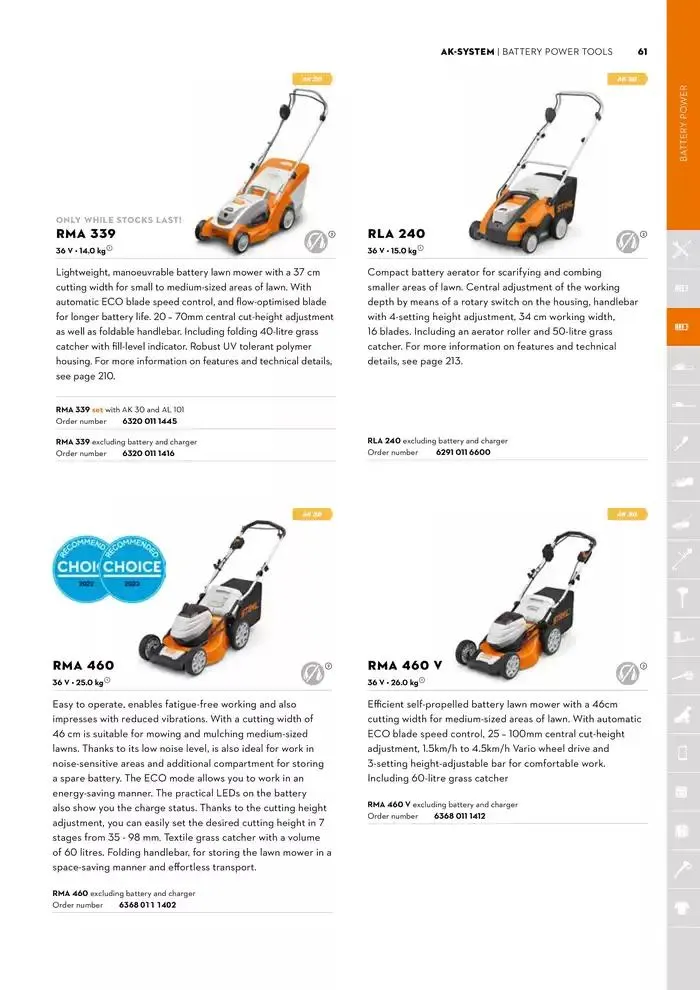 Catalogue 2024 - Catalogue valid from 26 June to 5 January 2025 - page 61