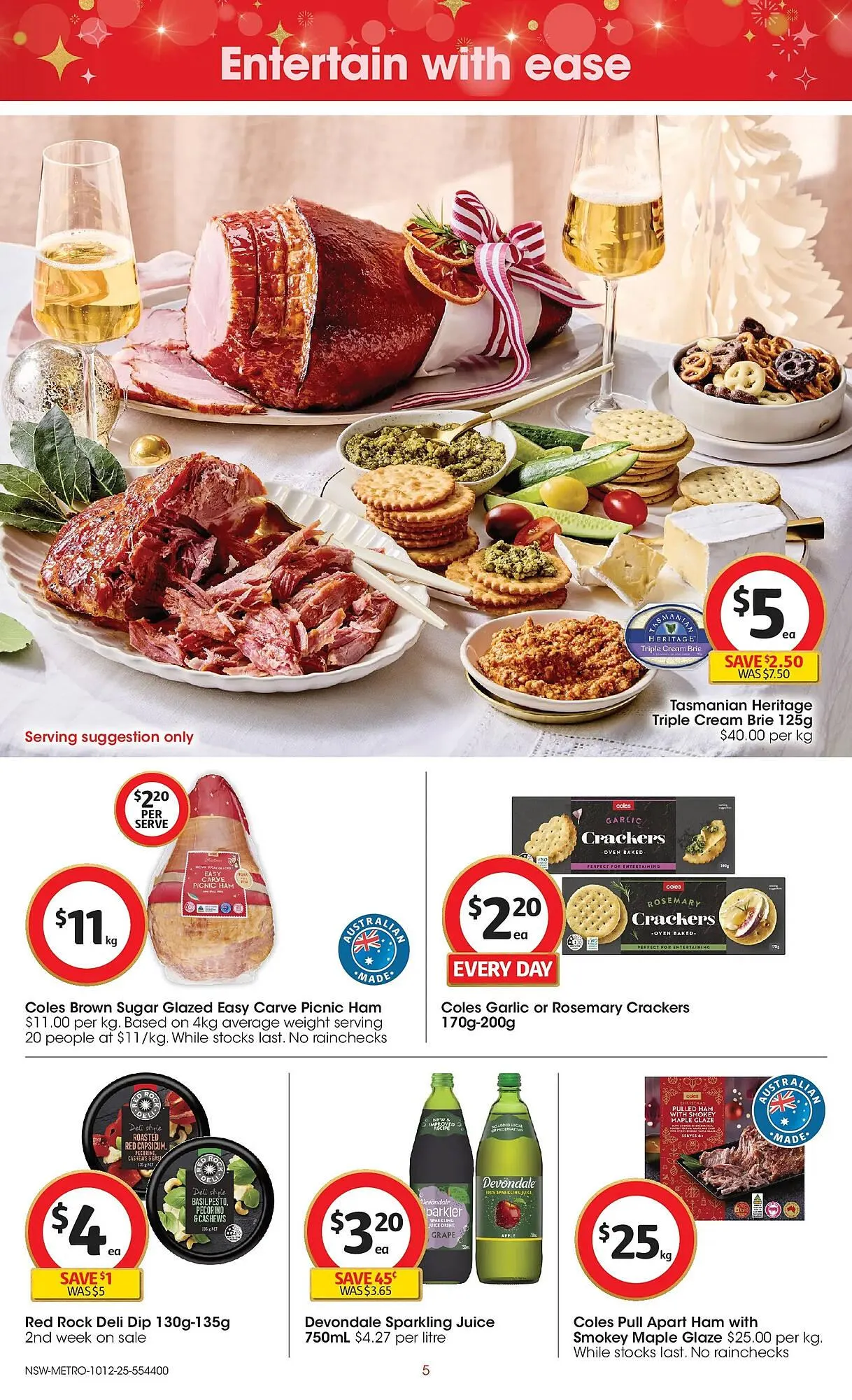 Coles catalogue - Catalogue valid from 10 December to 16 December 2025 - page 5