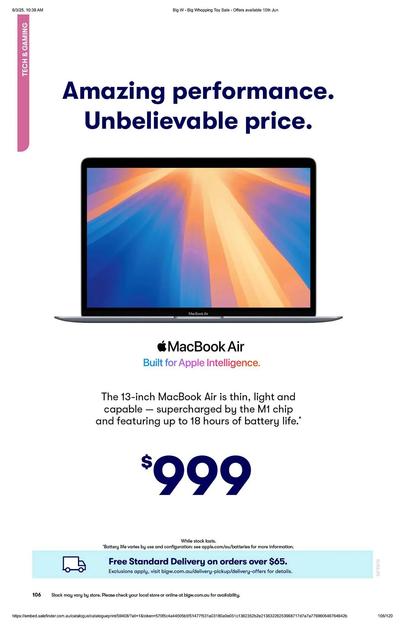 BIG W catalogue - Catalogue valid from 10 June to 9 July 2025 - page 106