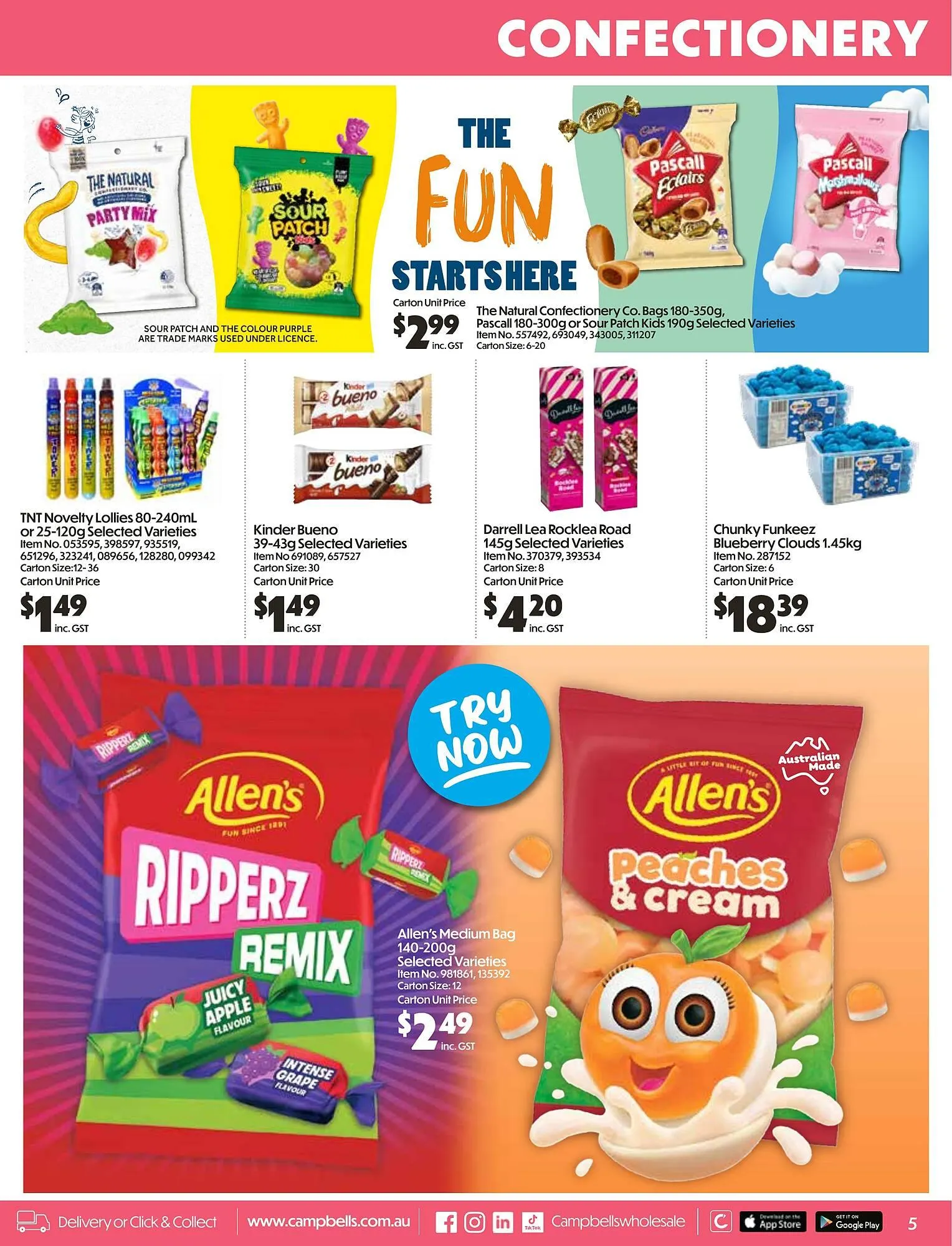 Campbells Wholesale catalogue - Catalogue valid from 25 August to 28 September 2025 - page 5