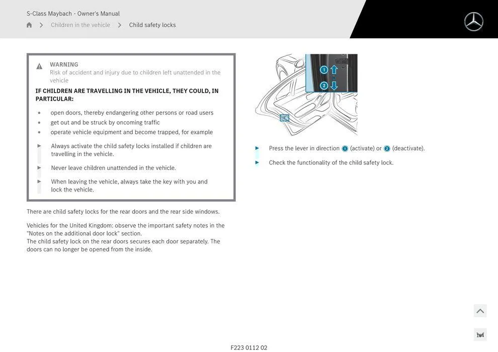 S - Class Maybach - Catalogue valid from 11 September to 11 September 2025 - page 184