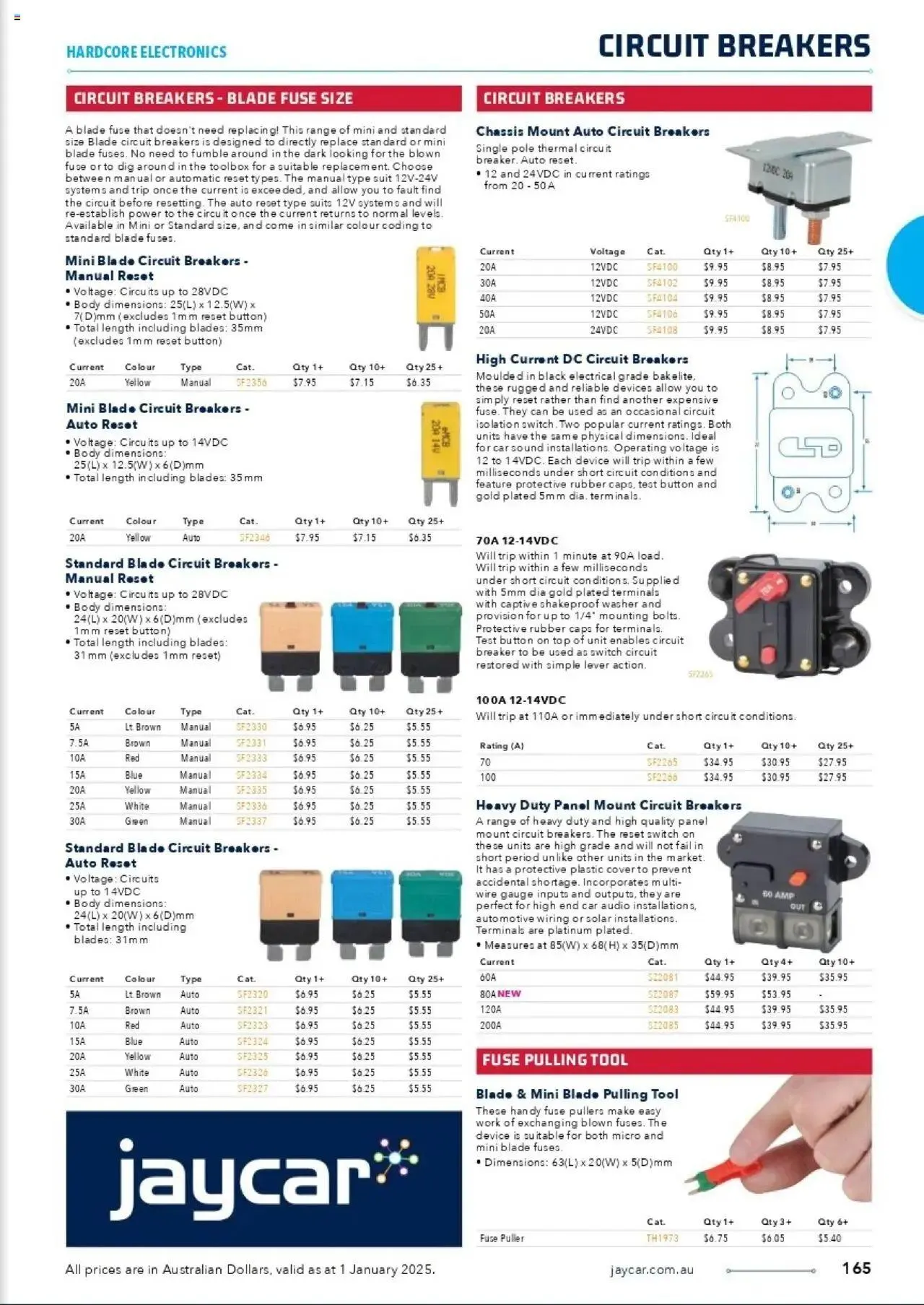 Jaycar Celebrating 40 Years in Electronics - Catalogue valid from 1 January to 29 August 2025 - page 135