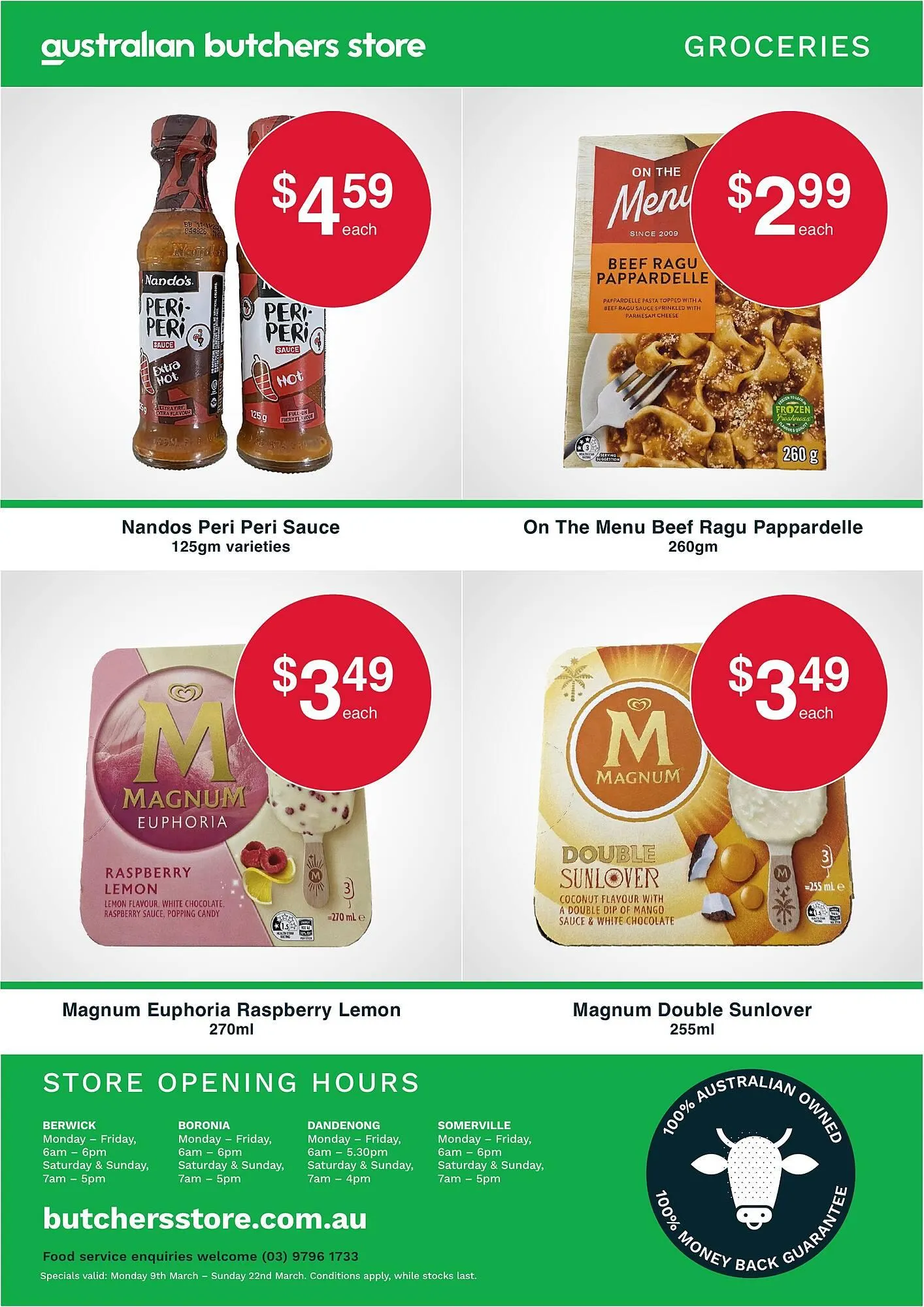 Australian Butchers Store catalogue - Catalogue valid from 9 March to 22 March 2026 - page 4