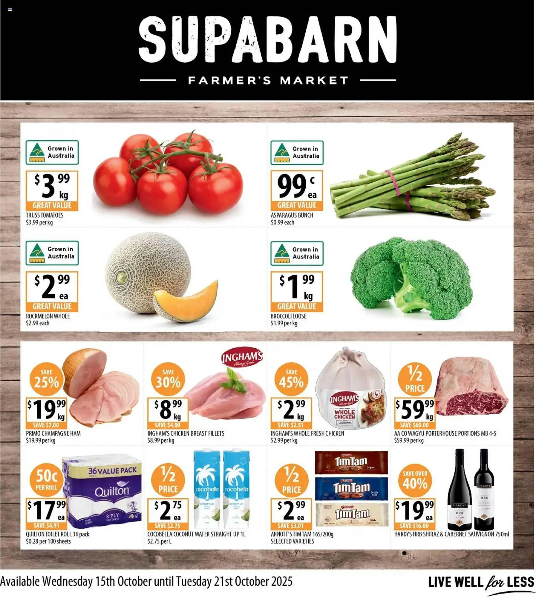 Supabarn catalogue - Catalogue valid from 15 October to 21 October 2025 - page 1