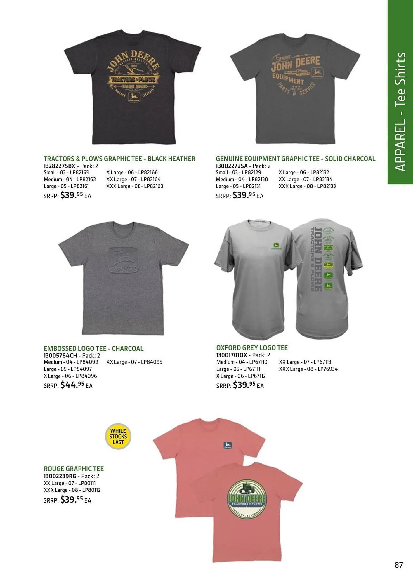 John Deere catalogue - Catalogue valid from 24 February to 31 December 2026 - page 87