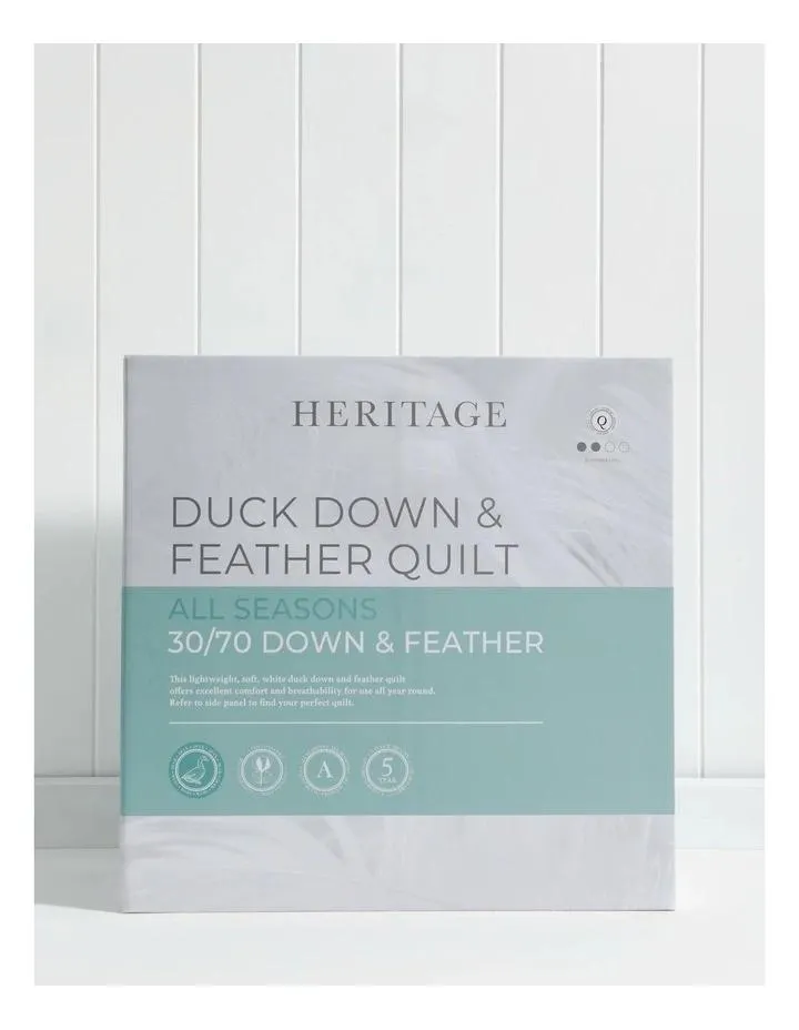 30/70 Duck Down & Feather Quilt