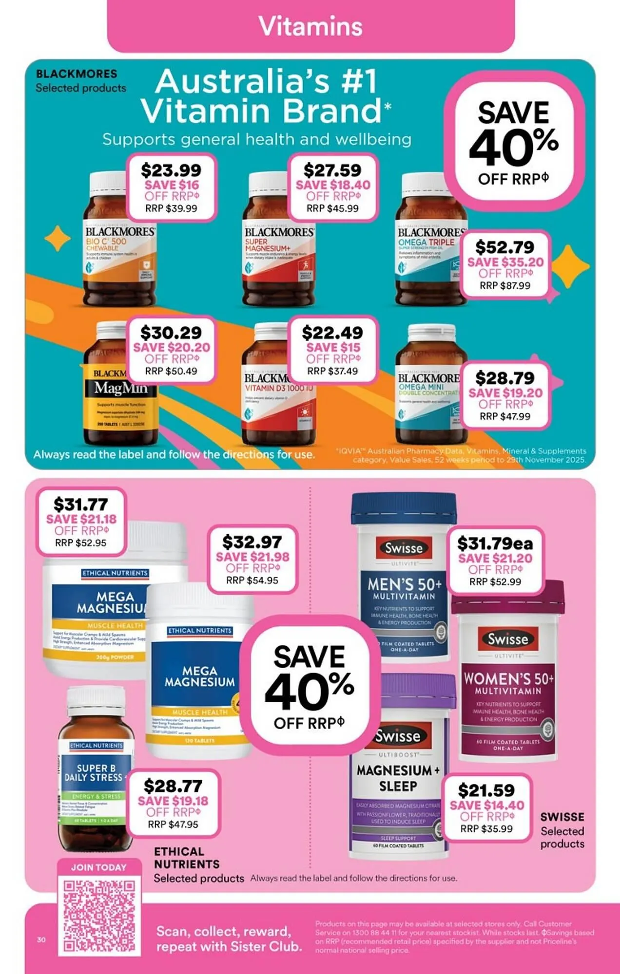 Priceline catalogue - Catalogue valid from 5 March to 18 March 2026 - page 30