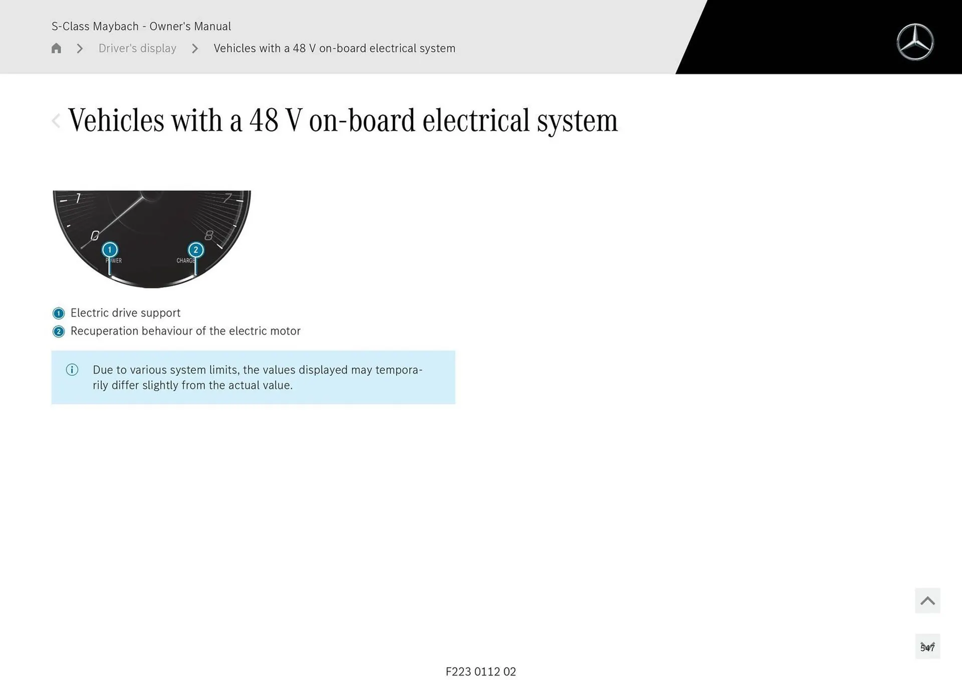 Mercedes-Benz catalogue - Catalogue valid from 1 May to 1 May 2026 - page 547
