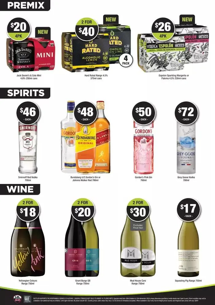 Your Local Liquor Specialist - Catalogue valid from 30 October to 12 November 2024 - page 2