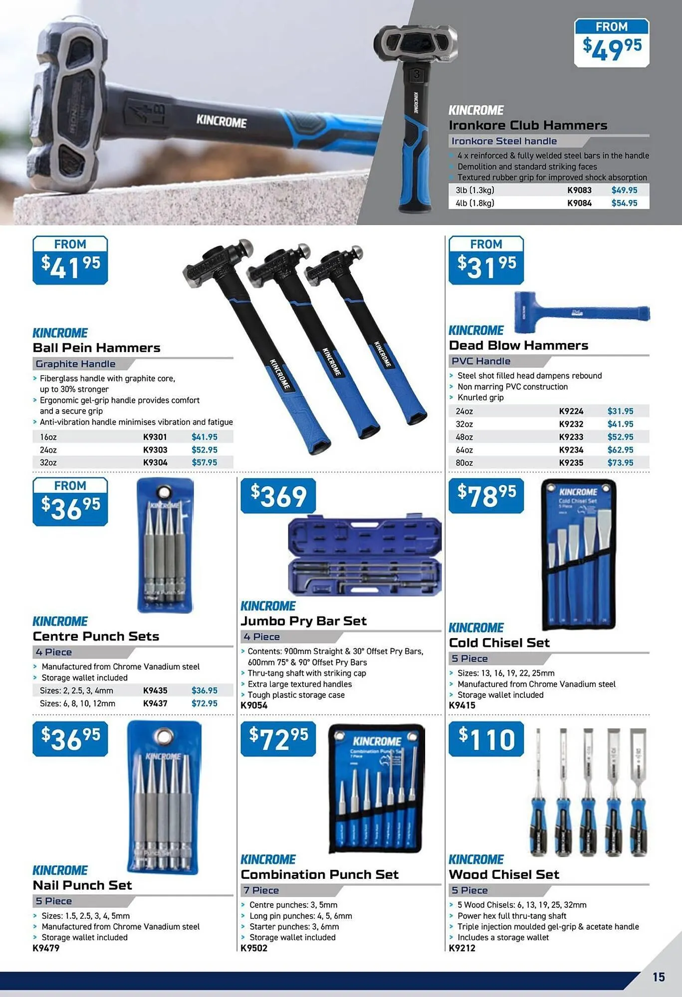 Kincrome catalogue - Catalogue valid from 12 June to 31 July 2025 - page 15
