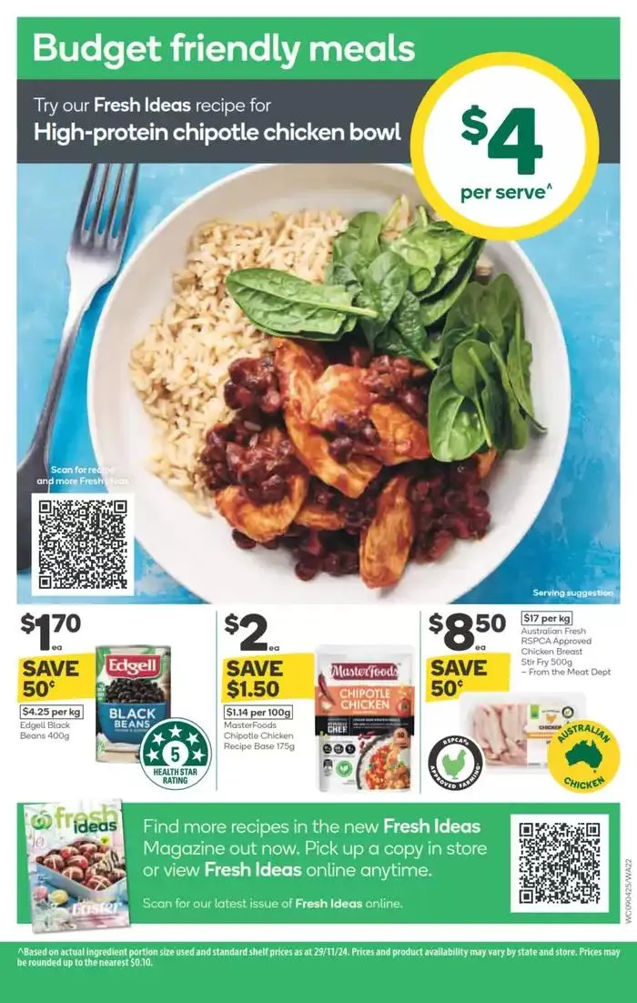 Weekly Specials - 09/04 - Catalogue valid from 9 April to 15 April 2025 - page 22