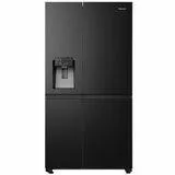 Hisense 632L Side By Side Fridge Black HRSBS633BW