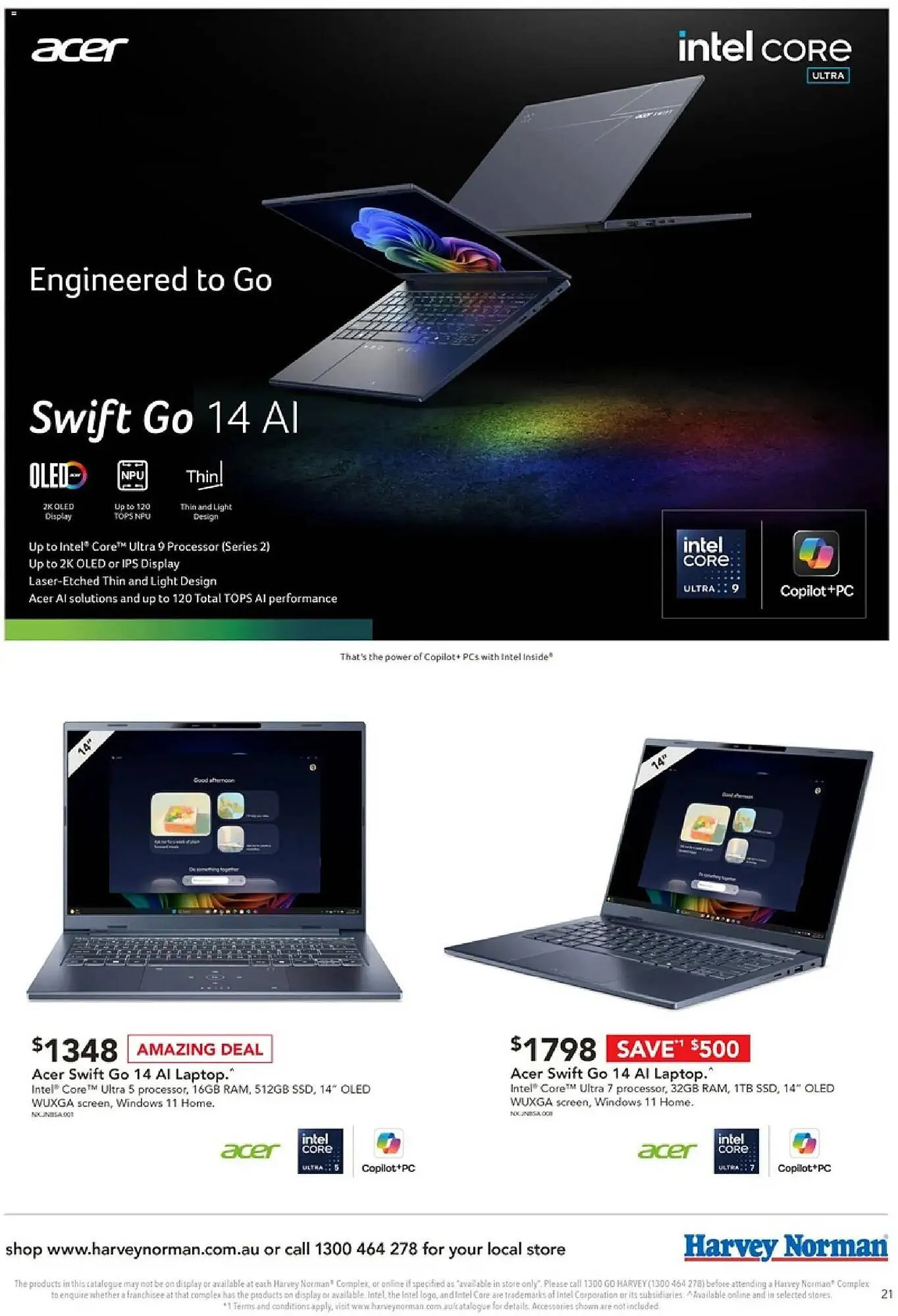 Harvey Norman catalogue - Catalogue valid from 1 April to 15 April 2026 - page 21