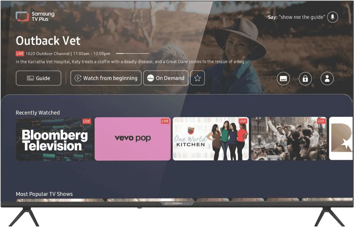 55" UHD Tizen QLED Smart TV 2024