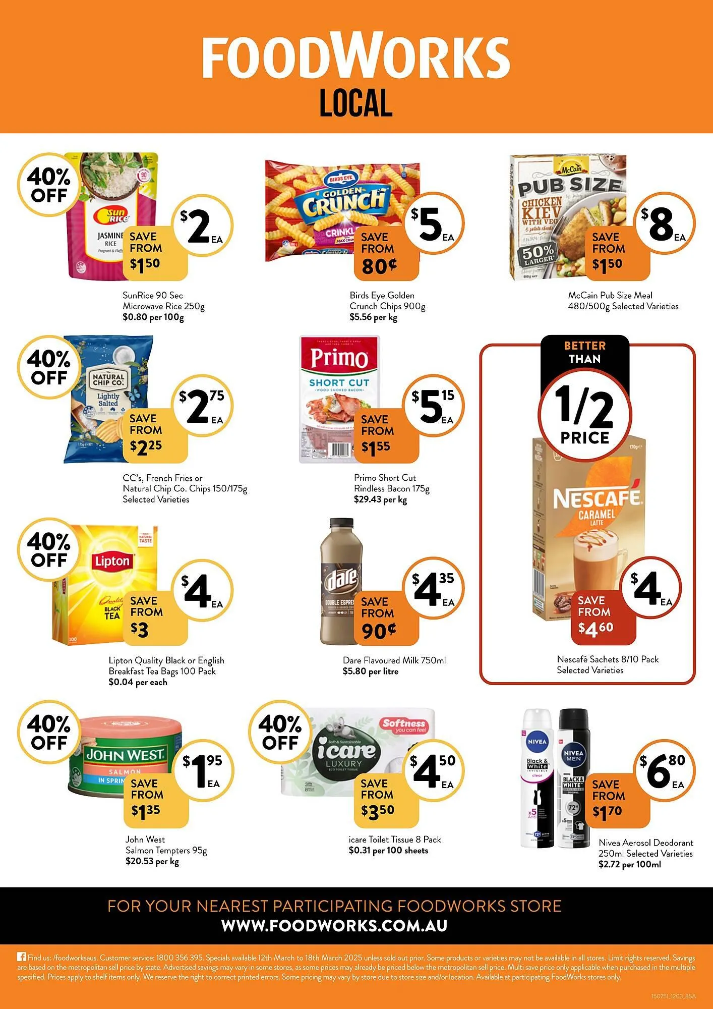 Foodworks catalogue - Catalogue valid from 12 March to 18 March 2025 - page 8